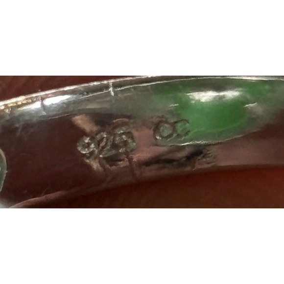 Two Tone 925 Sterling Silver Celtic Cross Ring / Size 11 - Picture 10 of 10